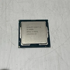 Intel Core i5-9600k 9th Gen 3.7ghz SRG11 Processor Tested Free Ship - Picture 1 of 4