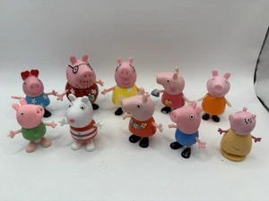 Lote de 10 figuras de juguete de Peppa Pig - Imagen 1 de 5