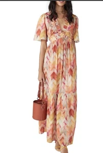 Bash Lady Dress Robe Axana Dress Women Size L  Maxi New - Picture 1 of 8