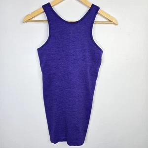 Lululemon Tank Top Womens 2 Purple Racerback Seamless Swiftly Tech Athletic Gym - Picture 1 of 5
