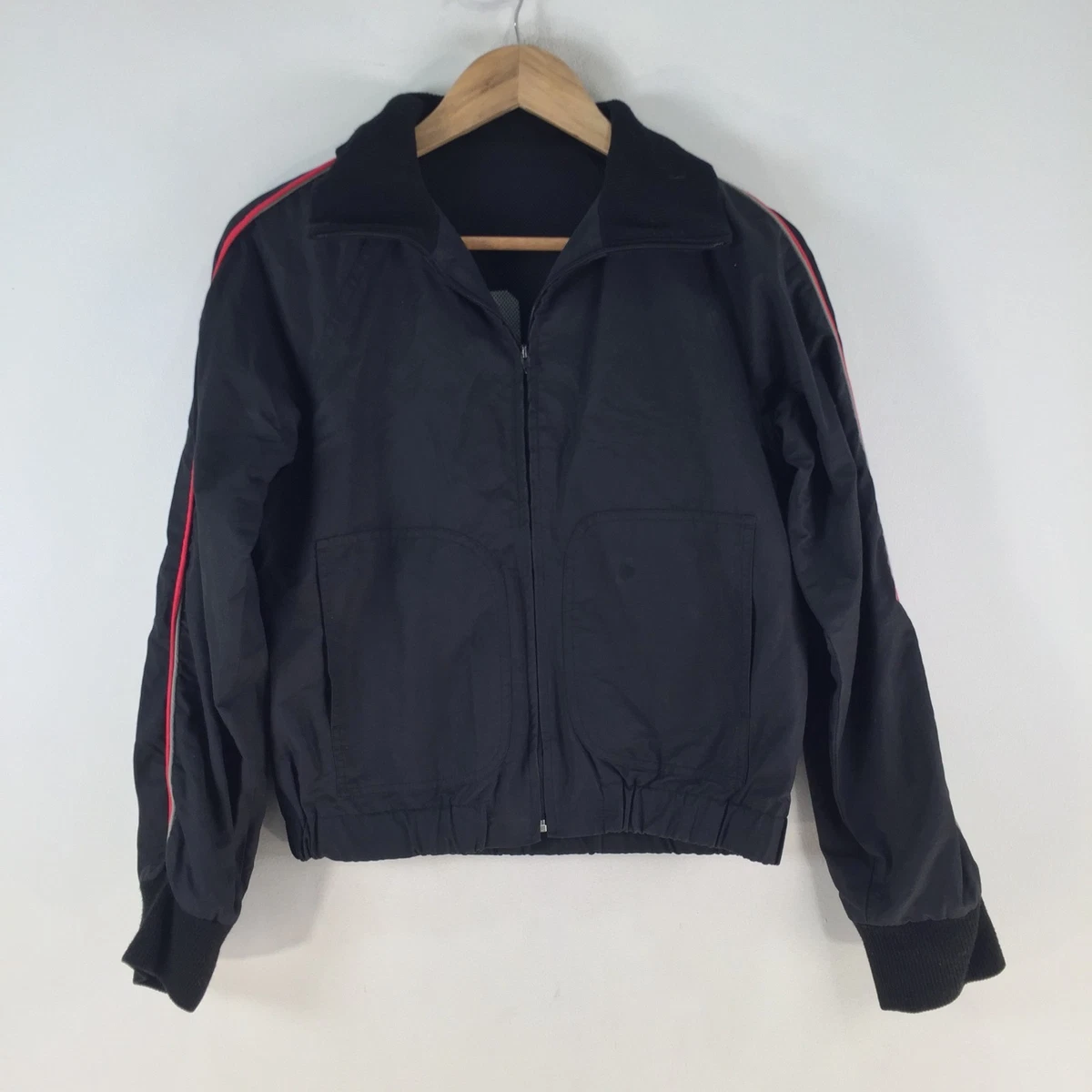 90's agnes b. Vintage Wool Zip Blouson 90s Vtg agnes b. homme wool