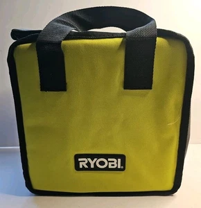 Ryobi Canvas Tool Bag 10 x 10 x 6 inch Zippered Top Replacement Storage Empty - Picture 1 of 5