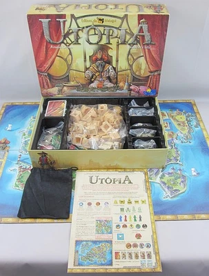 Utopia Boardgame Rio Grande Games 2007 Arnaud Urbon and Ludovic Vialla - Image 1 of 4