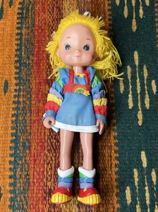 Vintage Hallmark Rainbow Brite 8" Doll 1983 Bright Plastic Figure - Picture 1 of 12