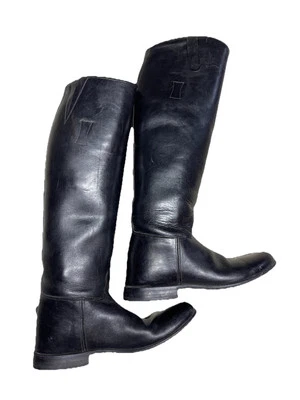 Beaumont Elan Leather Equestrian Riding Boots USA Size 6XW - Image 1 of 4