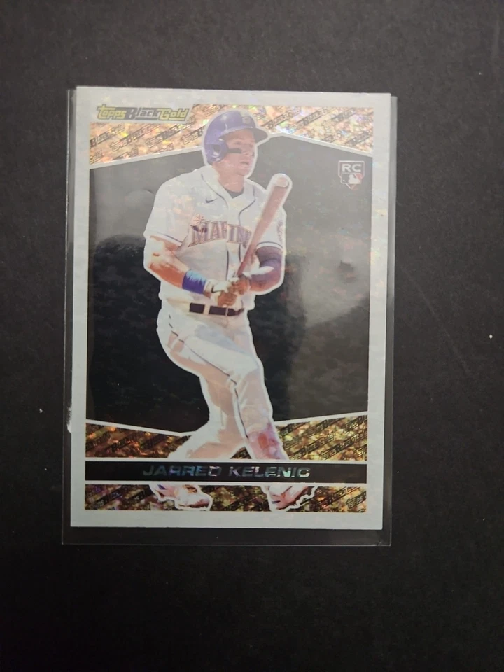 2021 Topps Update Series - Topps Black Gold Jarred Kelenic #BG-8 (RC) - Image 1 of 2