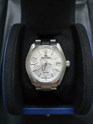 Juego completo de reloj Grand Seiko Spring Drive SBGA413/443 Shunbun excelente estado Foto 1 de 4