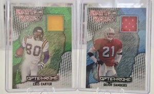 Parche Deion Lijadoras Leaf Optichrome Battle 2025 usado/7 y Cris Carter/6 🔥 - Imagen 1 de 6