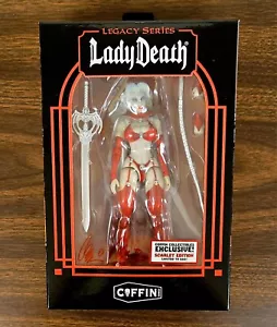 Coffin Comics - Legacy Series - Lady Death (Scarlet Verision + Brian Pulido Sig) - Foto 1 di 6
