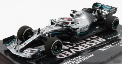 Minichamps 417191844 Mercedes W10 USA GP 2019 Lewis Hamilton 1/43 - Immagine 1 di 2