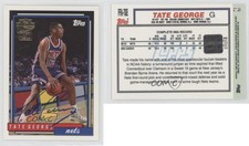 2005-06 Topps 1952 Style Fan Favorites Auto Tate George #FFA-TGE Auto