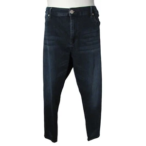 Seven7 Seven 7 22W 22 Dark Wash Seamless Legging Blue Jeans Denim Stretch - Picture 1 of 3