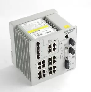 Allen Bradley 1783-HMS16TG4CGN Ser A Stratus 5400 EtherNet IP - Picture 1 of 11