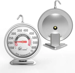 3" Oven Thermometer NSF Accurately Rotary Hook/Stand Up for Kitchen Food Cooking - Picture 1 of 7