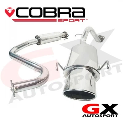 MG16 Cobra Sport MG ZR 1.4 y 1.8 105/120/160 01-05 Cat Back Res - Imagen 1 de 4