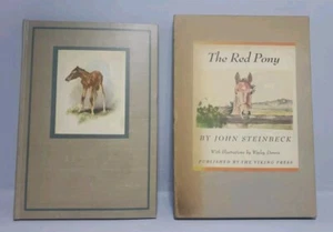 THE RED PONY by John Steinbeck 1945 First Illustrated Edition ~ 1st Printing - Picture 1 of 6