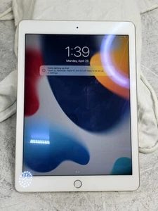 Apple A1566 iPad Air 2nd Gen 9.7" Wi-Fi White/Gold 16GB SEE NOTES - Picture 1 of 3
