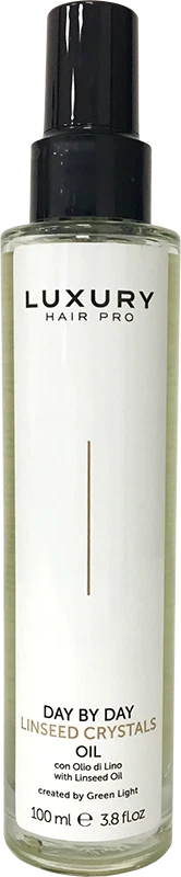 Green Light Luxury Hair LINSEED CRYSTALS Oils Fluido Lucidante Capelli 100 ML
