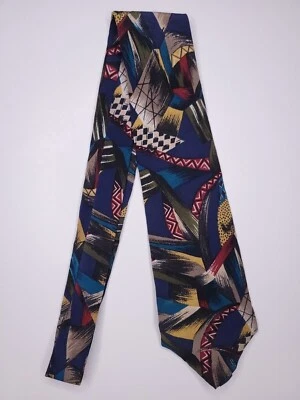 Corbata formal para hombre Cezani 58"Lx3,75"W corbata multicolor Foto 1 de 4