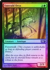 Emerald Oryx FOIL Magic 2010 / M10 NM Green Common MAGIC MTG CARD ABUGames