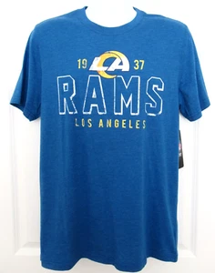 Los Angeles Rams Men’s T-shirt NFL Team Apparel Blue Size Medium NWT - Picture 1 of 7