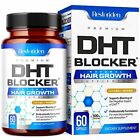 Restoriden DHT Blocker Hair Loss Supplement - Supports Healthy Hair Growth, 60T