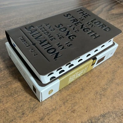 KJV Personal Size Giant Print Bible Indexed  -Genuine Leather - large 10 pt font - Image 1 of 4