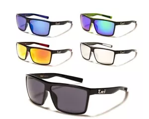 LOCS Sunglasses Retro Style Black Plastic Frames Dark Lenses Sport Driving Men. - Picture 1 of 4