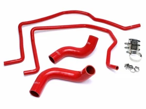 Radiador de silicona HPS + kit de manguera de calentador para Dodge 04-06 Ram 1500 SRT-10 8,3 L ROJO - Imagen 1 de 1