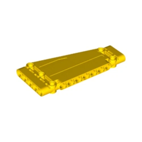 Lego Technic Bricks 6x Bright Yellow 5x11 Angle Tapered Panel 6310998 18945 NEW - Image 1 of 4