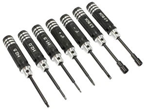 Apex RC Products 7pz Set di strumenti con chiavi a brugola dadi cacciaviti #2737 - Foto 1 di 5