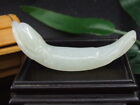 Certified Chinese Natural Nephrite Hetian old jade Carved Fish Statues/Pendant