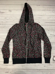 No Strings Attached Womens Pink/GrayCheetah Jacket Size Medium - Picture 1 of 5