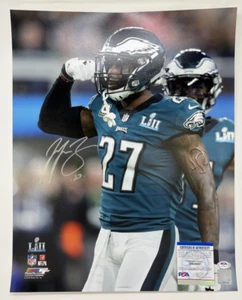 Malcolm Jenkins Signed Philadelphia Eagles SB LII 16x20 Photo PSA 367 - Picture 1 of 3