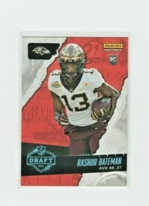 2021 Panini Instant Draft Night Rashod Bateman Baltimore Ravens RC #17 - Bild 1 von 1