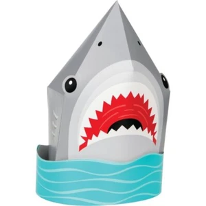 Shark Party Supplies 3D Table Centrepiece Decoration Birthday Boy Jaws Under Sea - Picture 1 of 1