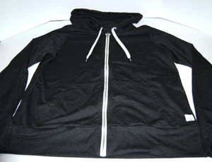 Vuori Halo Performance Hoodie 2.0 Black Heather Hoodie Full Zip Women's Size S - Picture 1 of 7