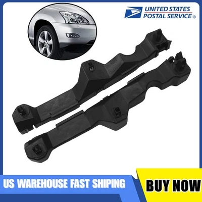 Front Bumper Retainer Bracket Spacer Pair for 2004-2008 Lexus RX350 521450E010 Foto 1 de 4