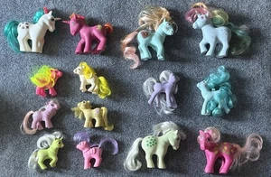 Lote De Colección G1 My Little Pony - Ponis Años 80 con Crumpeta Bebé ¡Muchos Accesorios! - Imagen 1 de 2