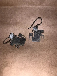 STERLING SILVER Earring ARTISAN MODERNIST BIRD Dangle Tribal Ethnic - Picture 1 of 4