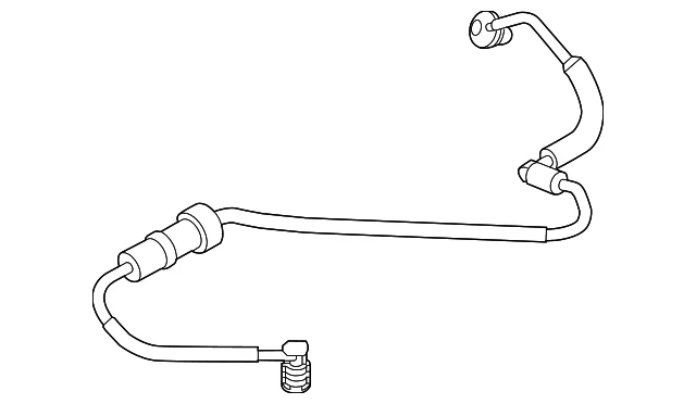 Ford Focus 2012-2018 original - tubo de vacío BV6Z-2420-A Foto 1 de 4