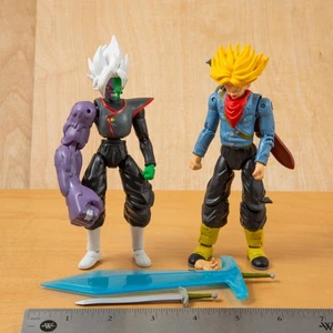 2020 Trunks Zamasu Set/ Dragon Stars Series Dragonball - Toy Action Figure LOOSE - Picture 1 of 10