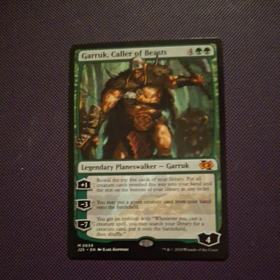 MTG-Garruk, Caller of Beasts- 0659 - Foundations Jumpstart - Magic the Gathering - Image 1 of 2