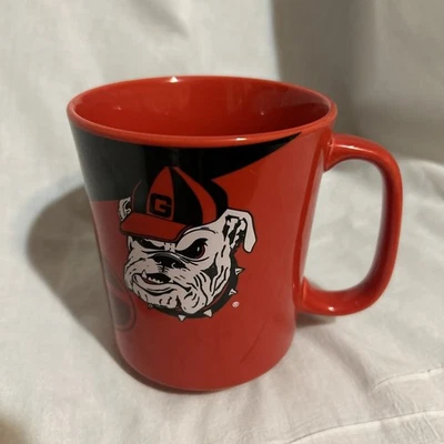 University of Georgia Bulldog Red and Black Mug - Image 1 of 3