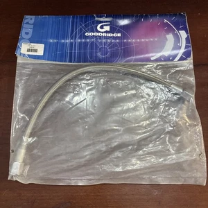 Goodridge Universal V-Twin Oil Line 14" VTOL-014 03-6407 -0711-0140 Hose - Picture 1 of 15