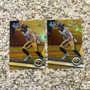 LOT OF 2 2023 Bowman Chrome U COOPER DEJEAN Sapphire & True GOLD /50 1st Rookie - Picture 1 of 5