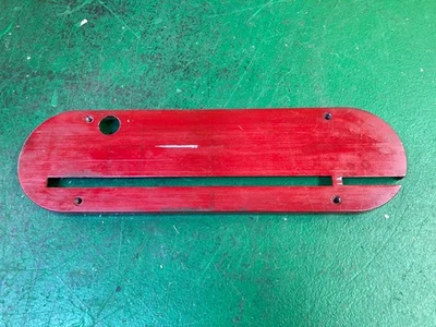 Delta Table Saw Throat Plate measures - 13-5/16" x 3-3/4" - part 422-04-063-2001 - Image 1 of 4