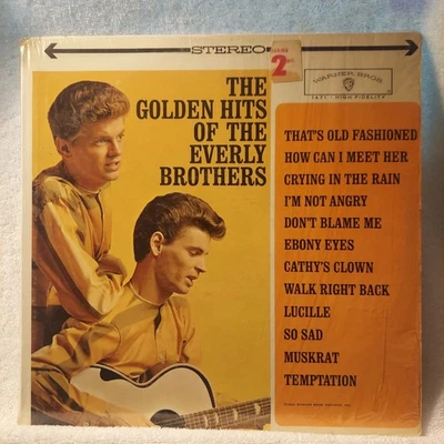 THE GOLDEN HITS OF THE EVERLY BROTHERS/1962/Vinyl, LP, Compilation/FREE SHIP/VG+ - Image 1 of 4