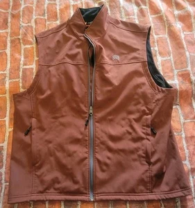 Solaris Water Repellant Union Falls Fleece Lined Vest  Rust  Sz XL Extra Large - Picture 1 of 1