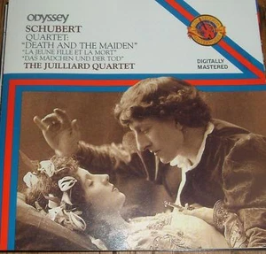Juilliard Quartet Schubert CD VG+ Death & The Maiden Odyssey No 12 14 - Picture 1 of 1